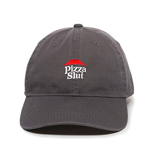 Pizza Slut Dad Baseball Cap Embroidered Cotton Adjustable Dad Hat