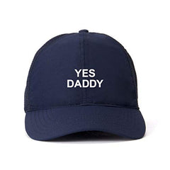 Yes Daddy Baseball Cap Embroidered Cotton Adjustable Dad Hat