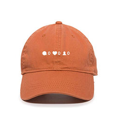 Instagram Comment Dad Baseball Cap Embroidered Cotton Adjustable Dad Hat