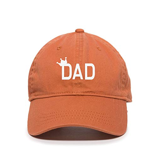 Dad Crown Dad Baseball Cap Embroidered Cotton Adjustable Dad Hat