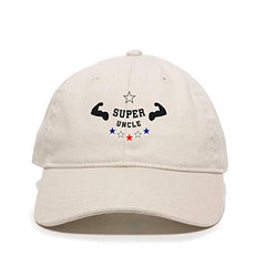Super Uncle Dad Baseball Cap Embroidered Cotton Adjustable Dad Hat