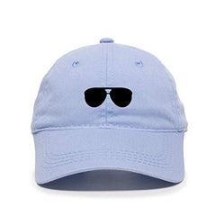 Aviator Baseball Cap Embroidered Cotton Adjustable Dad Hat