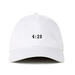 420 Marijuana Baseball Cap Embroidered Cotton Adjustable Dad Hat