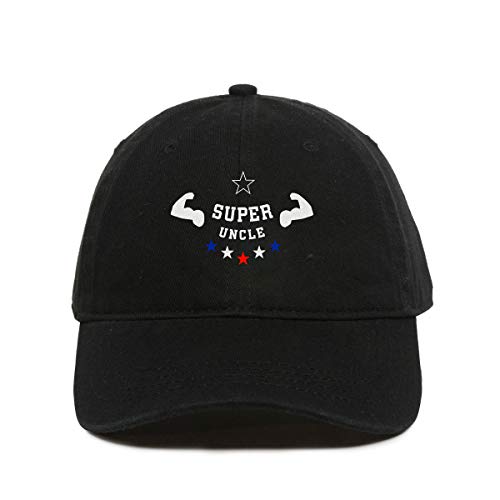 Super Uncle Dad Baseball Cap Embroidered Cotton Adjustable Dad Hat