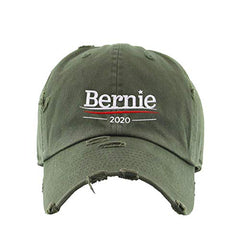 Bernie Sanders 2020 Dad Vintage Baseball Cap Embroidered Cotton Adjustable Distressed Dad Hat