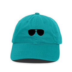Aviator Baseball Cap Embroidered Cotton Adjustable Dad Hat