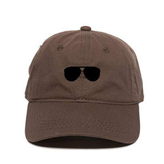 Aviator Baseball Cap Embroidered Cotton Adjustable Dad Hat