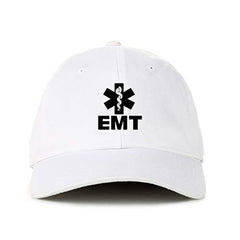 Emergency EMT Baseball Cap Embroidered Cotton Adjustable Dad Hat