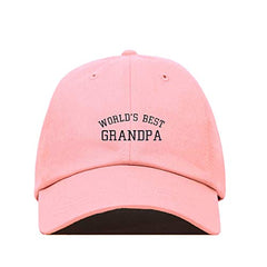 Best Grandpa Baseball Cap Embroidered Cotton Adjustable Dad Hat