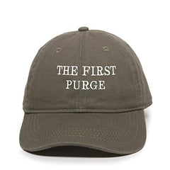 First Purge Independance Day Baseball Cap Embroidered Cotton Adjustable Dad Hat