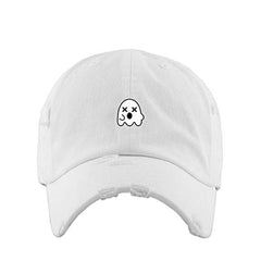 Dead Ghost Vintage Baseball Cap Embroidered Cotton Adjustable Distressed Dad Hat