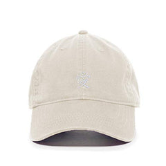 Japanese Love Baseball Cap Embroidered Cotton Adjustable Dad Hat
