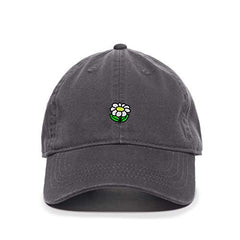 Daisy Baseball Cap Embroidered Cotton Adjustable Dad Hat