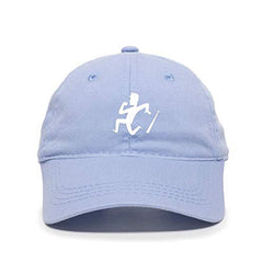 Baseball Runner Baseball Cap Embroidered Cotton Adjustable Dad Hat