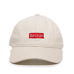Savage Supreme Baseball Cap Embroidered Cotton Adjustable Dad Hat