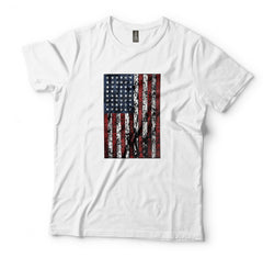 Distressed American Flag T-Shirt