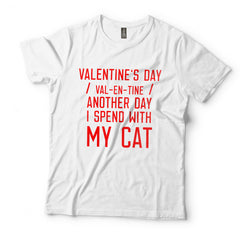 Valentine's Day Cat T-Shirt