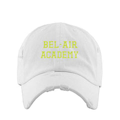 Bel-Air Academy Vintage Baseball Cap Embroidered Cotton Adjustable Distressed Dad Hat