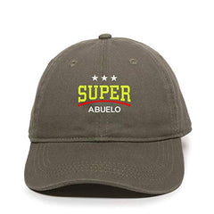 Super Abuelo Dad Baseball Cap Embroidered Cotton Adjustable Dad Hat