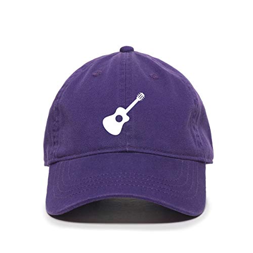 Guitar Baseball Cap Embroidered Cotton Adjustable Dad Hat