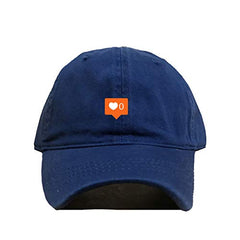 0 Likes Instagram Dad Baseball Cap Embroidered Cotton Adjustable Dad Hat