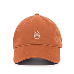Cupcake Baseball Cap Embroidered Cotton Adjustable Dad Hat