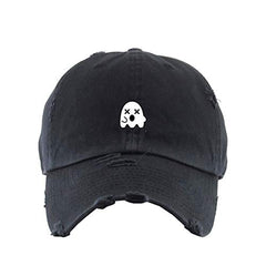 Dead Ghost Vintage Baseball Cap Embroidered Cotton Adjustable Distressed Dad Hat