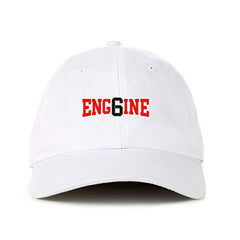 Engine 6 FD Dad Baseball Cap Embroidered Cotton Adjustable Dad Hat