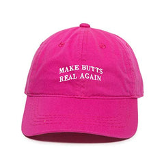 Make Butts Real Again MAGA Baseball Cap Embroidered Cotton Adjustable Dad Hat