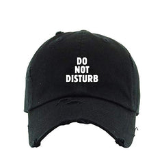 Do Not Disturb Vintage Baseball Cap Embroidered Cotton Adjustable Distressed Dad Hat