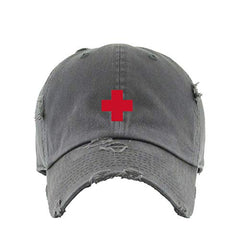 Lifeguard Vintage Baseball Cap Embroidered Cotton Adjustable Distressed Dad Hat
