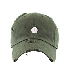 Baseball Vintage Baseball Cap Embroidered Cotton Adjustable Distressed Dad Hat