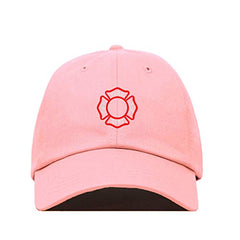 Fire Dept Dad Baseball Cap Embroidered Cotton Adjustable Dad Hat