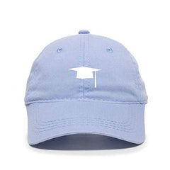 Grad Cap Baseball Cap Embroidered Cotton Adjustable Dad Hat
