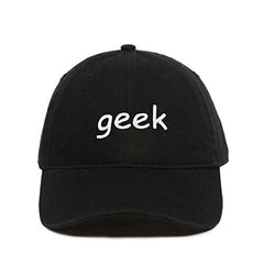Geek Baseball Cap Embroidered Cotton Adjustable Dad Hat