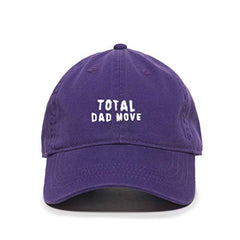 Total DAD Move Baseball Cap Embroidered Cotton Adjustable Dad Hat
