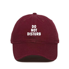 Do Not Disturb Baseball Cap Embroidered Cotton Adjustable Dad Hat