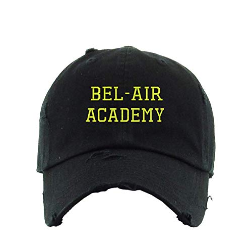 Bel-Air Academy Vintage Baseball Cap Embroidered Cotton Adjustable Distressed Dad Hat