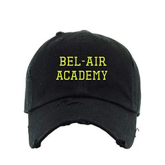 Bel-Air Academy Vintage Baseball Cap Embroidered Cotton Adjustable Distressed Dad Hat
