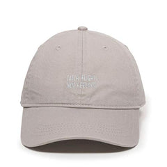 Flights Not Feelings Baseball Cap Embroidered Cotton Adjustable Dad Hat