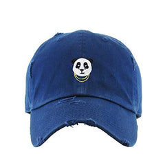 Panda Chains Vintage Baseball Cap Embroidered Cotton Adjustable Distressed Dad Hat