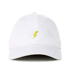 Lightning Storm Bolt Baseball Cap Embroidered Cotton Adjustable Dad Hat