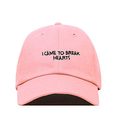I Came to Break Hearts RiRi Baseball Cap Embroidered Cotton Adjustable Dad Hat