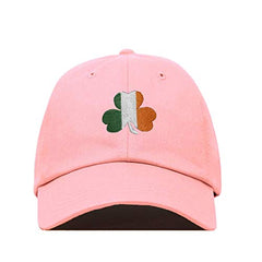 Irish Shamrock Flag Baseball Cap Embroidered Cotton Adjustable Dad Hat