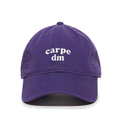 Carpe DM Baseball Cap Embroidered Cotton Adjustable Dad Hat