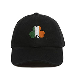 Irish Shamrock Flag Baseball Cap Embroidered Cotton Adjustable Dad Hat