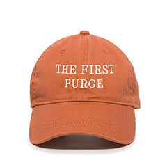 First Purge Independance Day Baseball Cap Embroidered Cotton Adjustable Dad Hat