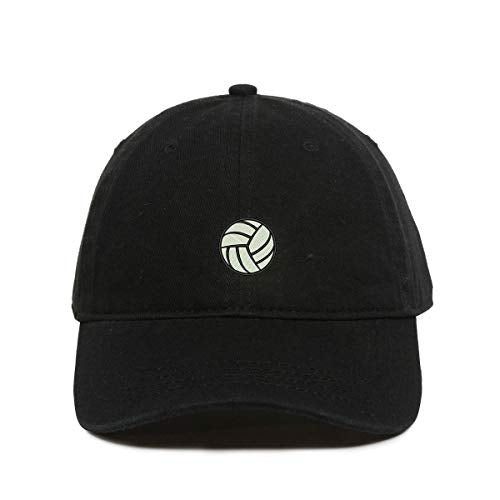 Volleyball Baseball Cap Embroidered Cotton Adjustable Dad Hat