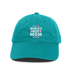 Best Mom Baseball Cap Embroidered Cotton Adjustable Dad Hat