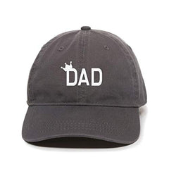 Dad Crown Dad Baseball Cap Embroidered Cotton Adjustable Dad Hat